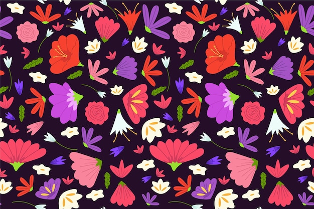 Floral pattern collection concept