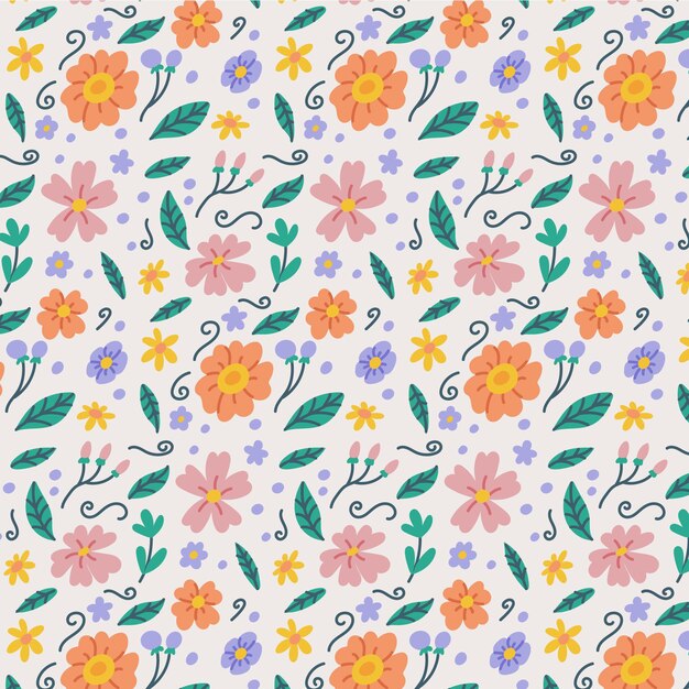 Floral pattern collection concept