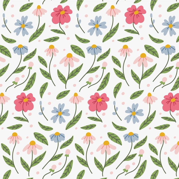 Floral pattern collection concept