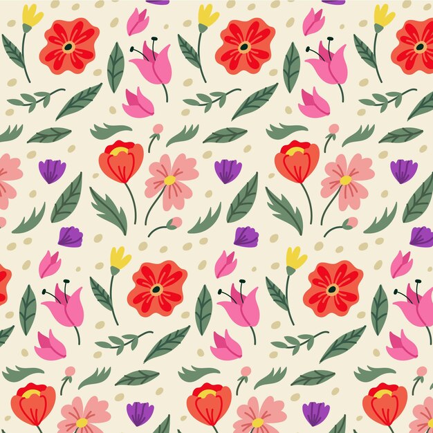 Floral pattern collection concept