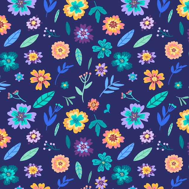 Floral pattern collection concept