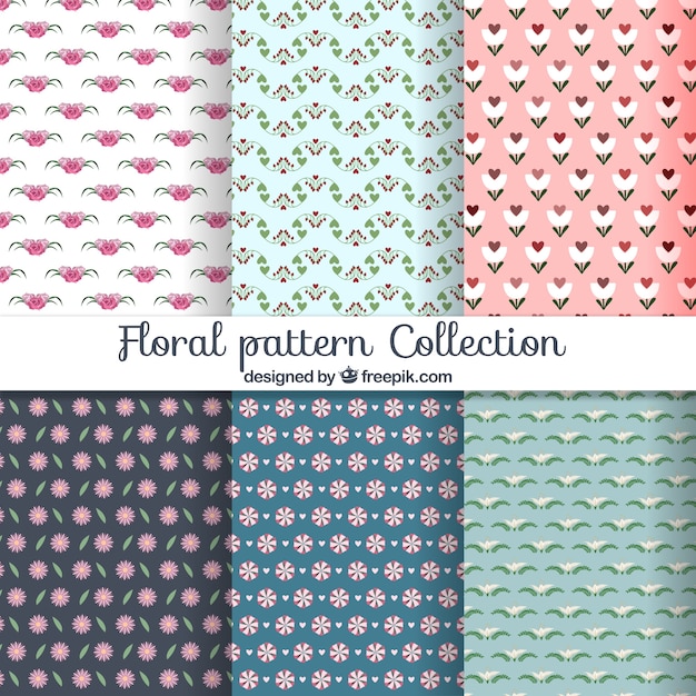 Floral pattern collection