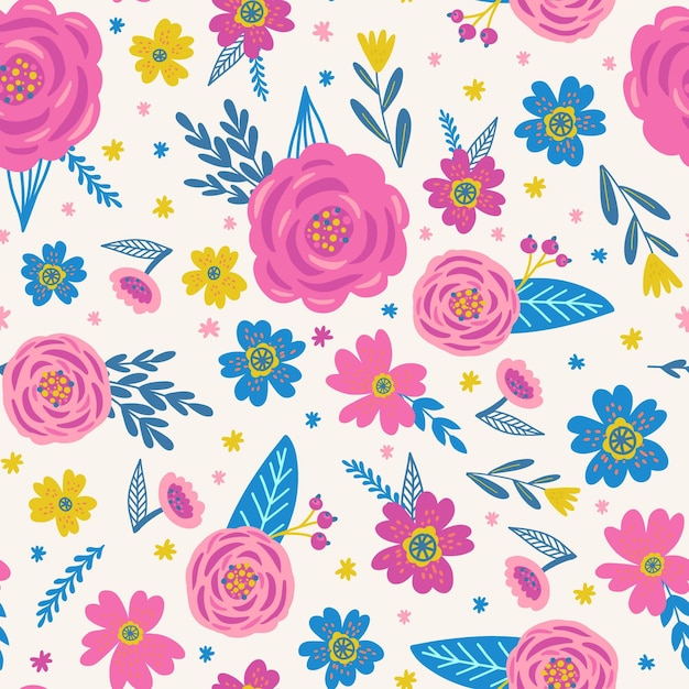 Floral pattern concept