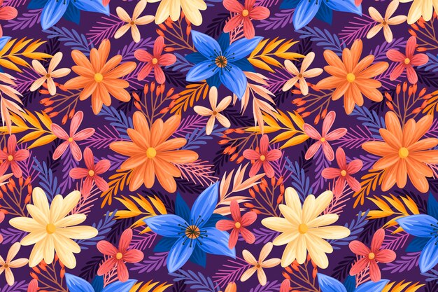 Floral pattern concept