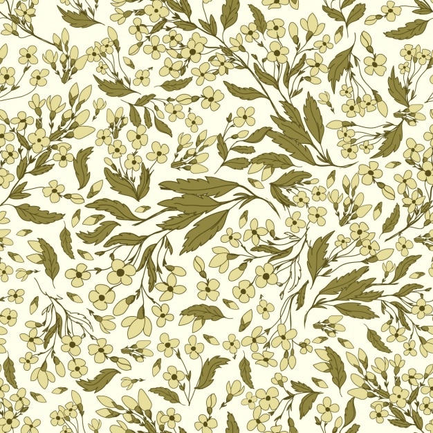 Free vector floral pattern design