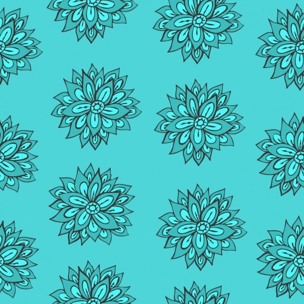 Free vector floral pattern design