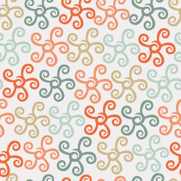 Free vector floral pattern design