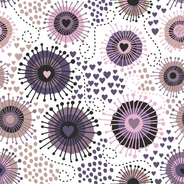 Free vector floral pattern design