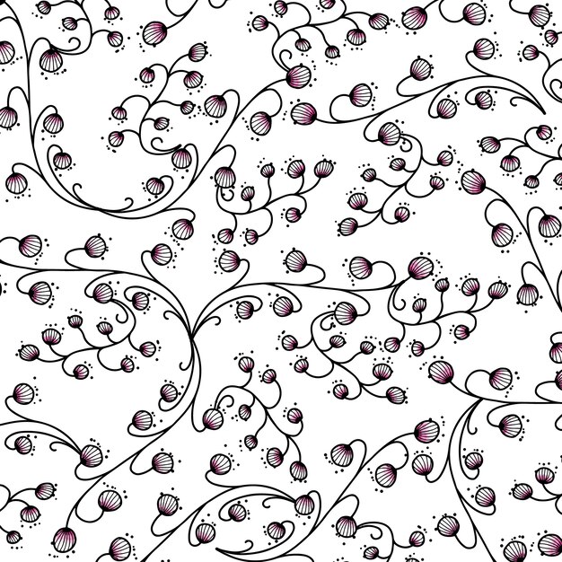 Floral pattern design