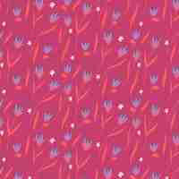 Free vector floral pattern design