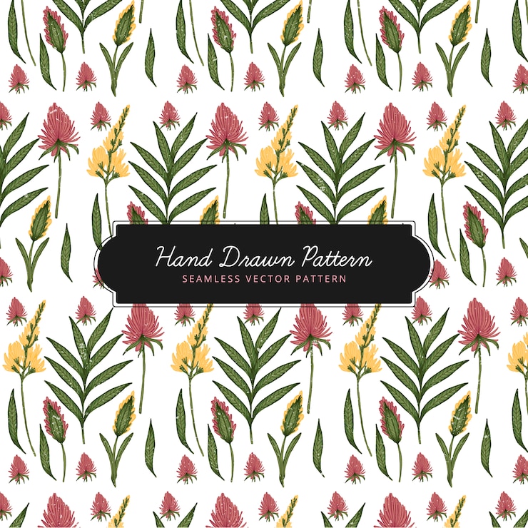 Free Vector floral pattern design
