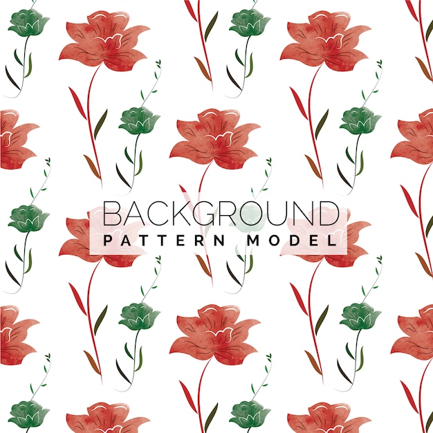 Floral pattern design