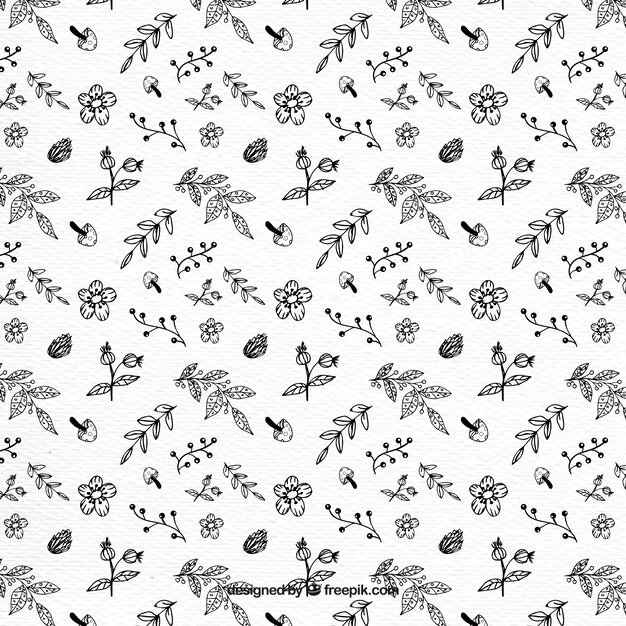 Floral pattern design