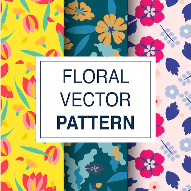 Floral pattern illustration