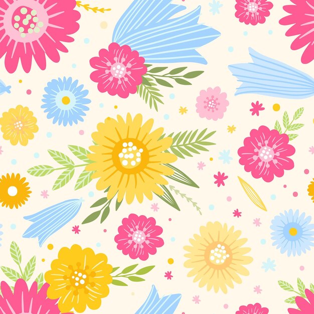 Floral pattern theme