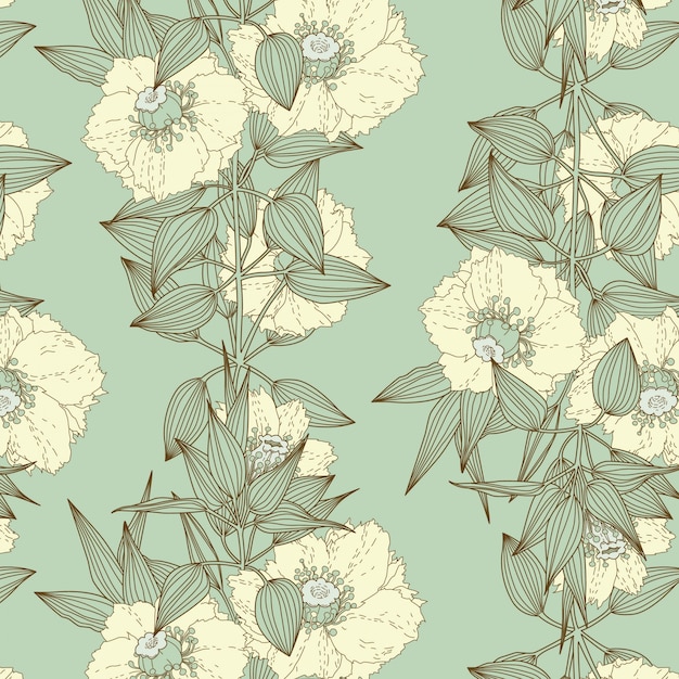 Free vector floral pattern