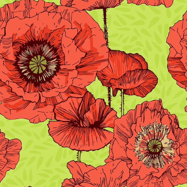 Free vector floral pattern