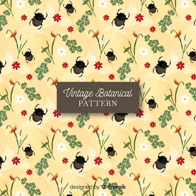 Free vector floral pattern