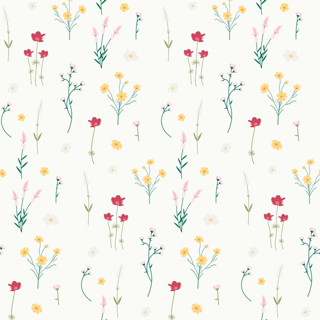 Floral patterned background