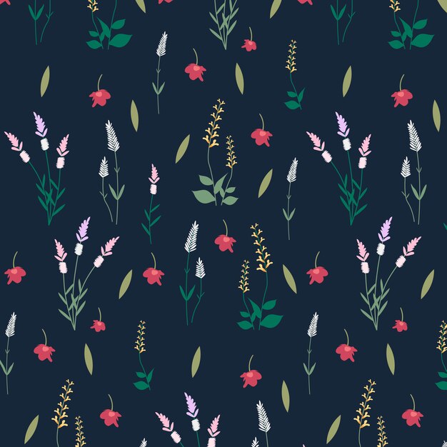 Floral patterned background