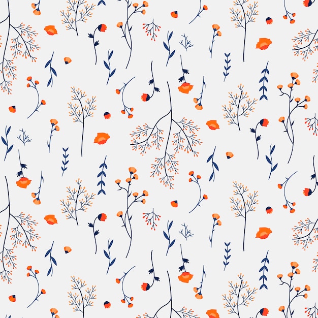 Floral patterned background