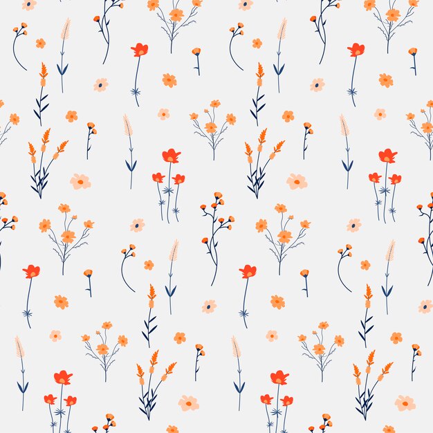 Floral patterned background