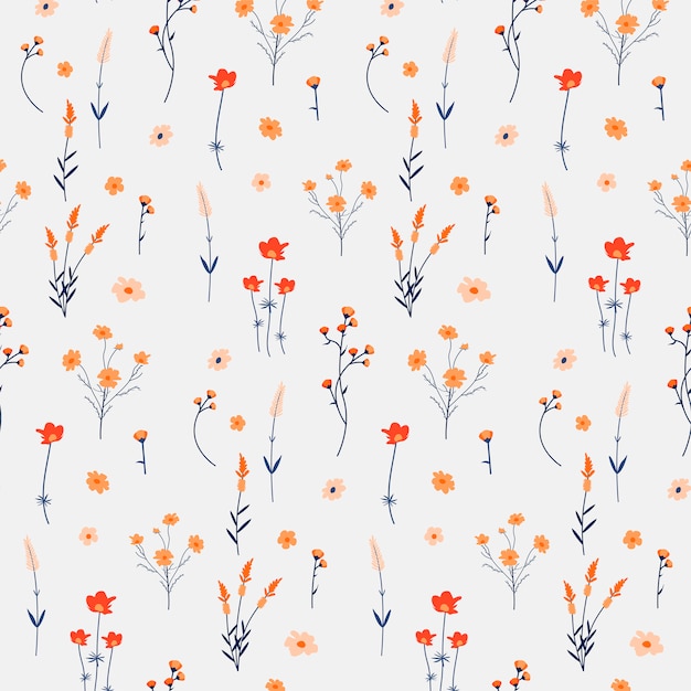 Floral patterned background