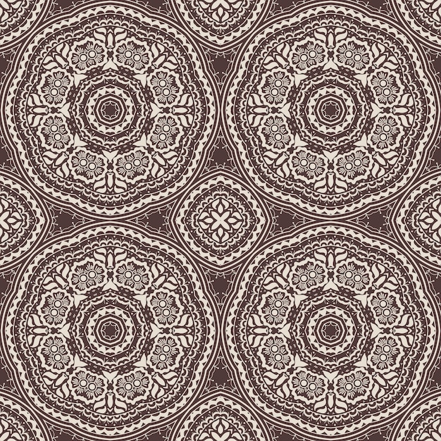 floral seamless pattern background in Arabian style