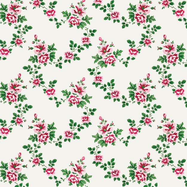 Floral seamless pattern.