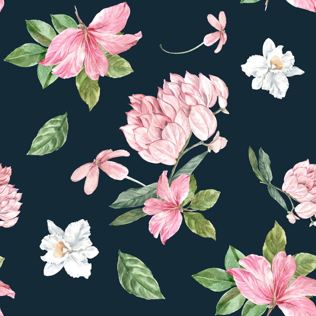 Floral seamless pattern