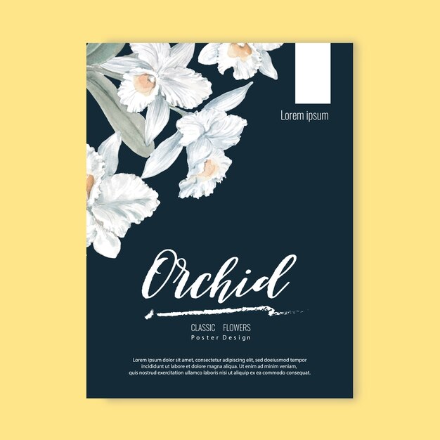  Floral weeding card 