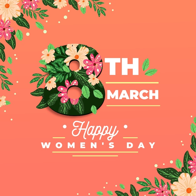 Floral women's day