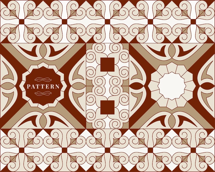 Free Vector flourishes vintage ornament frame illustration