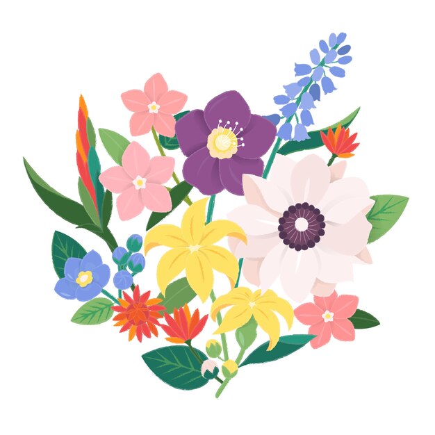 Цветочная расцветка Винтажная коллекция украшений