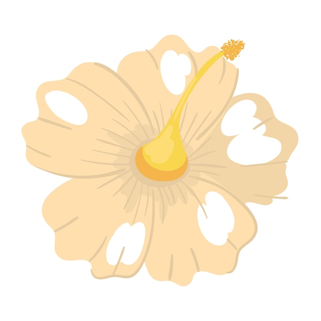 flower hibiscus icon