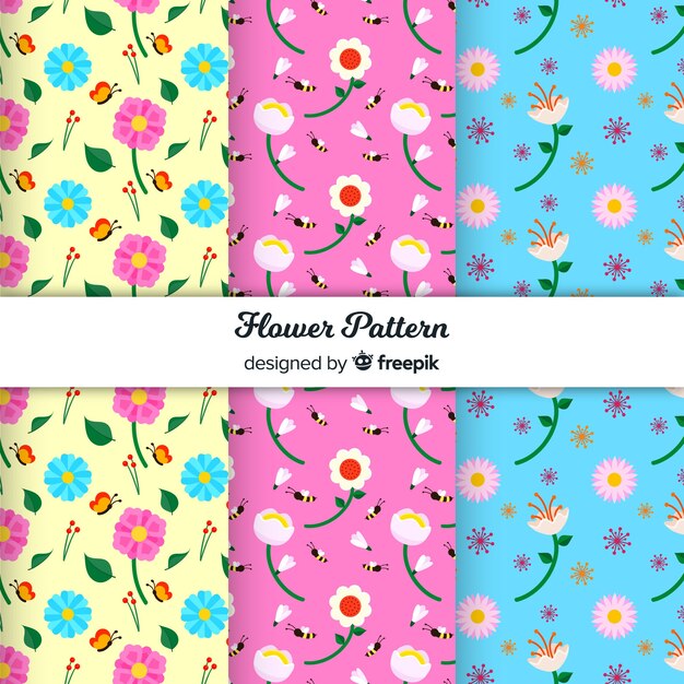 Flower pattern collection