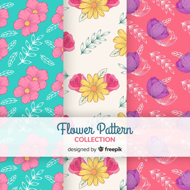 Flower pattern collection