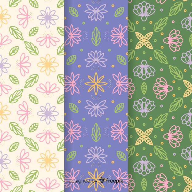 Flower pattern collection