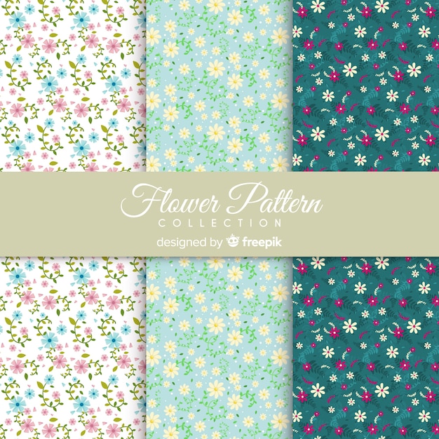 Flower pattern collection