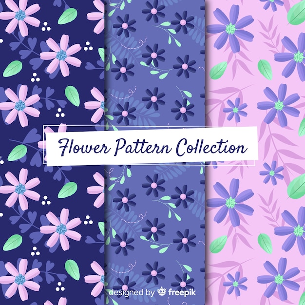 Flower pattern collection