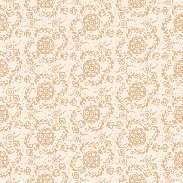 Free Vector flower seamless pattern background. elegant texture for backgrounds. 