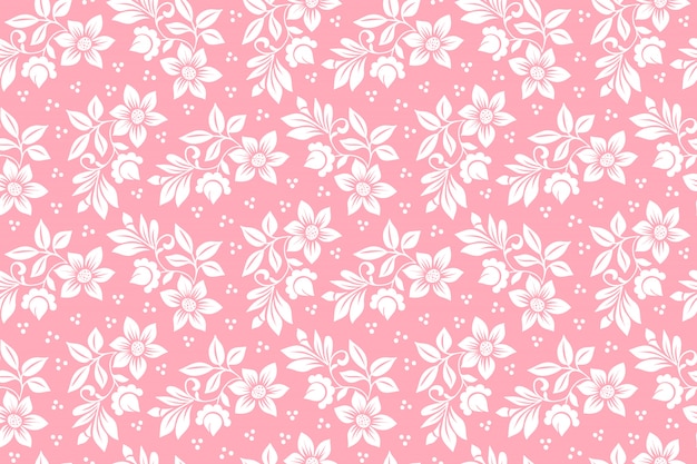 flower seamless pattern background. Elegant texture for backgrounds.