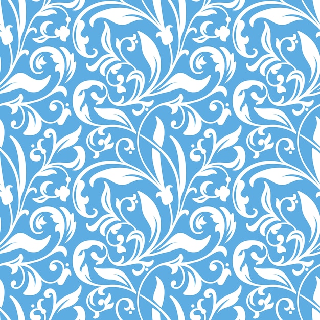 Flower seamless pattern background