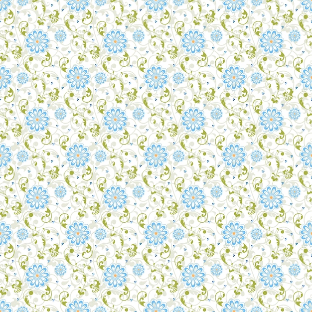 flower seamless pattern background