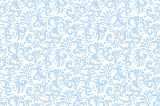 Free vector flower seamless pattern