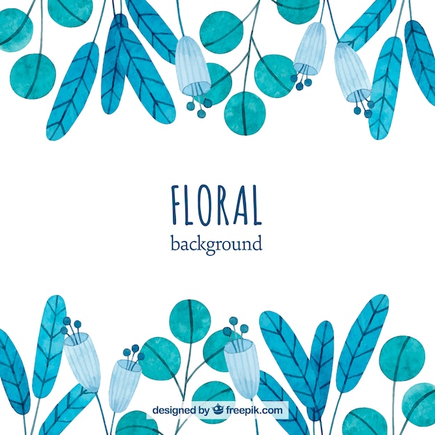 Download Free Flowers Background In Watercolor Style Svg Dxf Eps Png Download Free Svg Cut Files