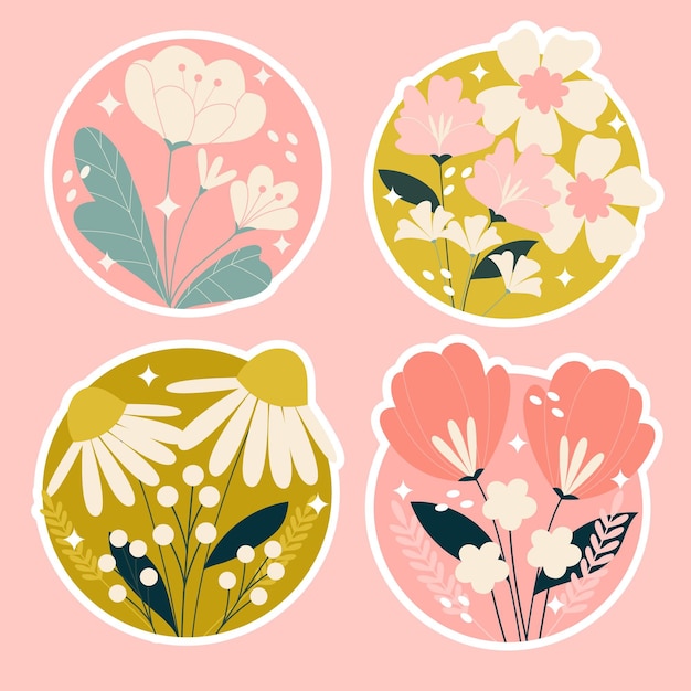 Flowers And Plants Stickers