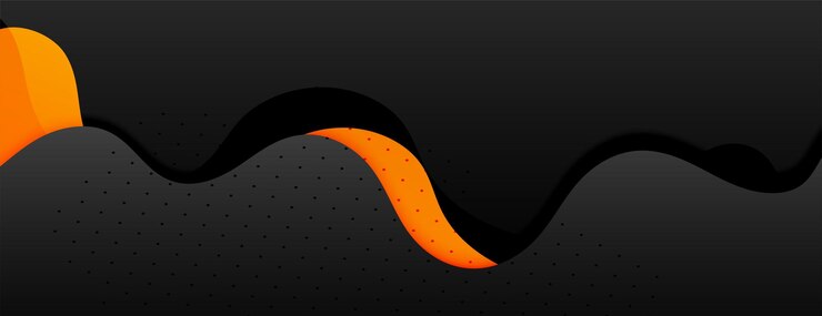 Free Vector fluid design abstract background in dark black color