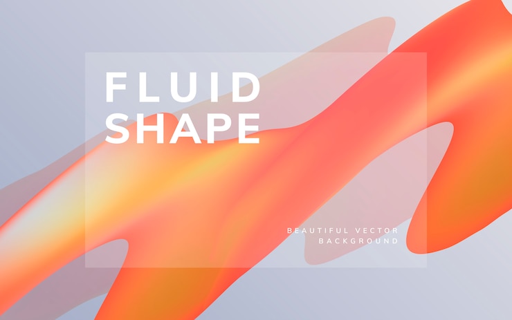 Free Vector fluid gradient wallpaper design