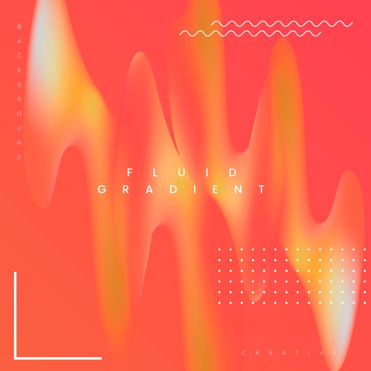 Free Vector fluid gradient wallpaper design